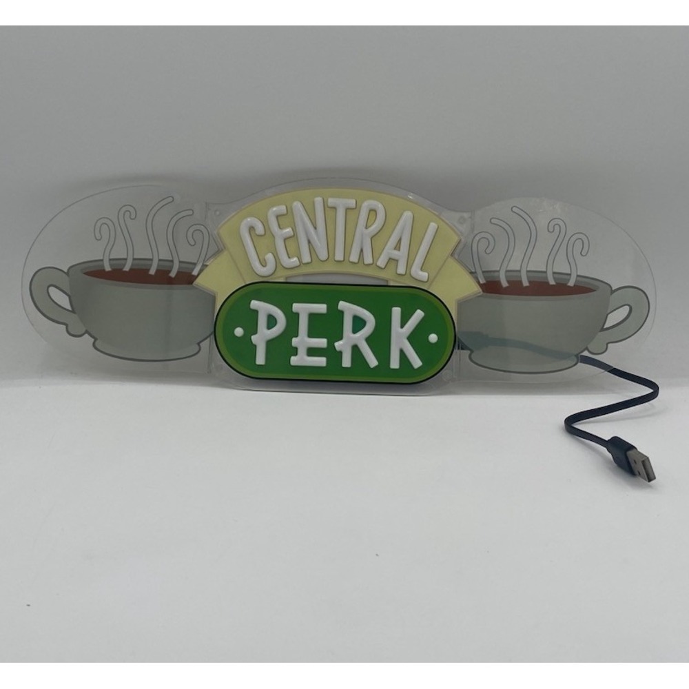 Friends Central Perk Sign LED Neon Light USB Wall Mountable W USB Cord Sign Art